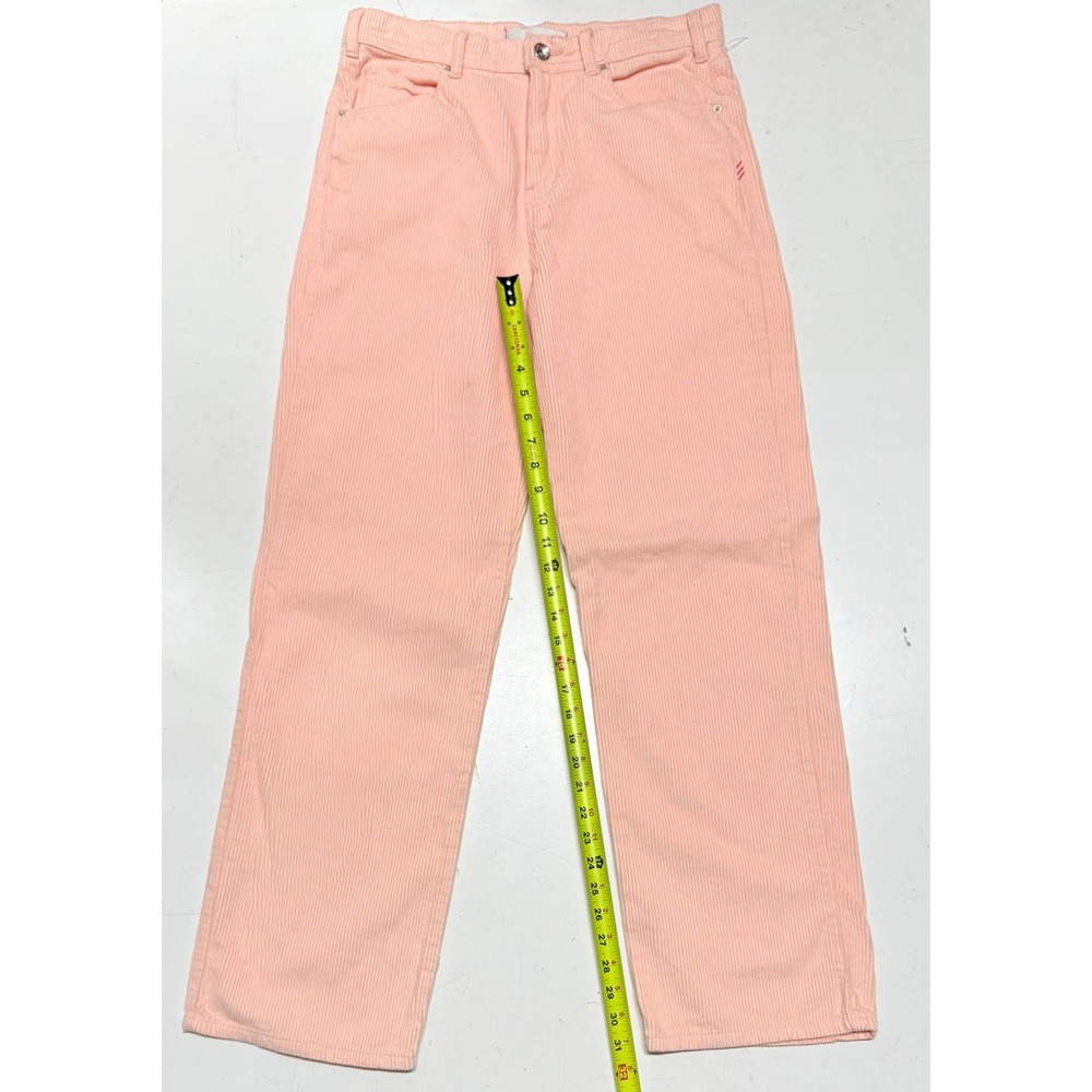 BDG Urban Outfitters Pink Corduroy Wide Leg High Rise Pants Women Size 30